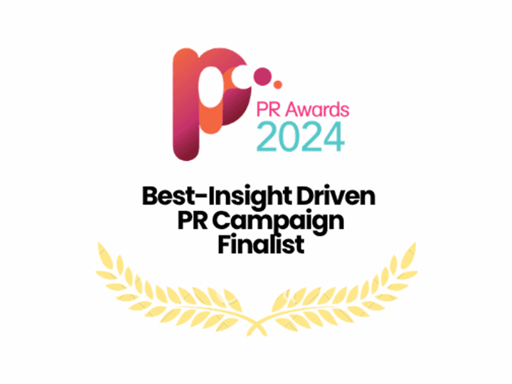 Award artwork: Best Insight-Driven PR Campaign Finalist